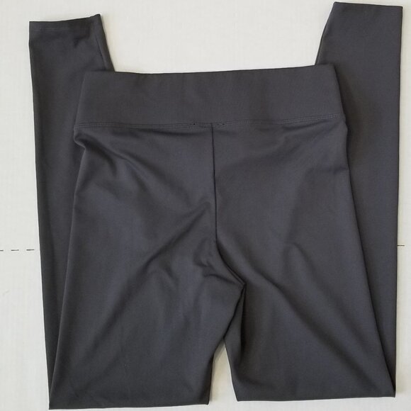 Express Cross over Leggings high rise Small Gray Full length Athleisure Sporty - Picture 5 of 6